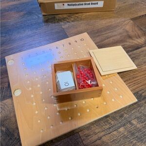 Montessori Multiplication Bead Board (New)